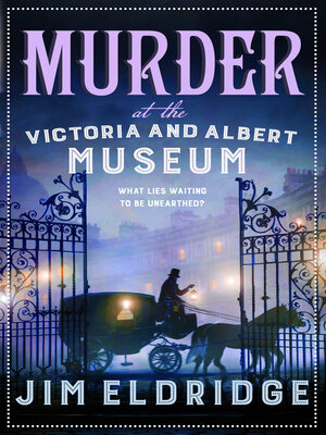 cover image of Murder at the Victoria and Albert Museum